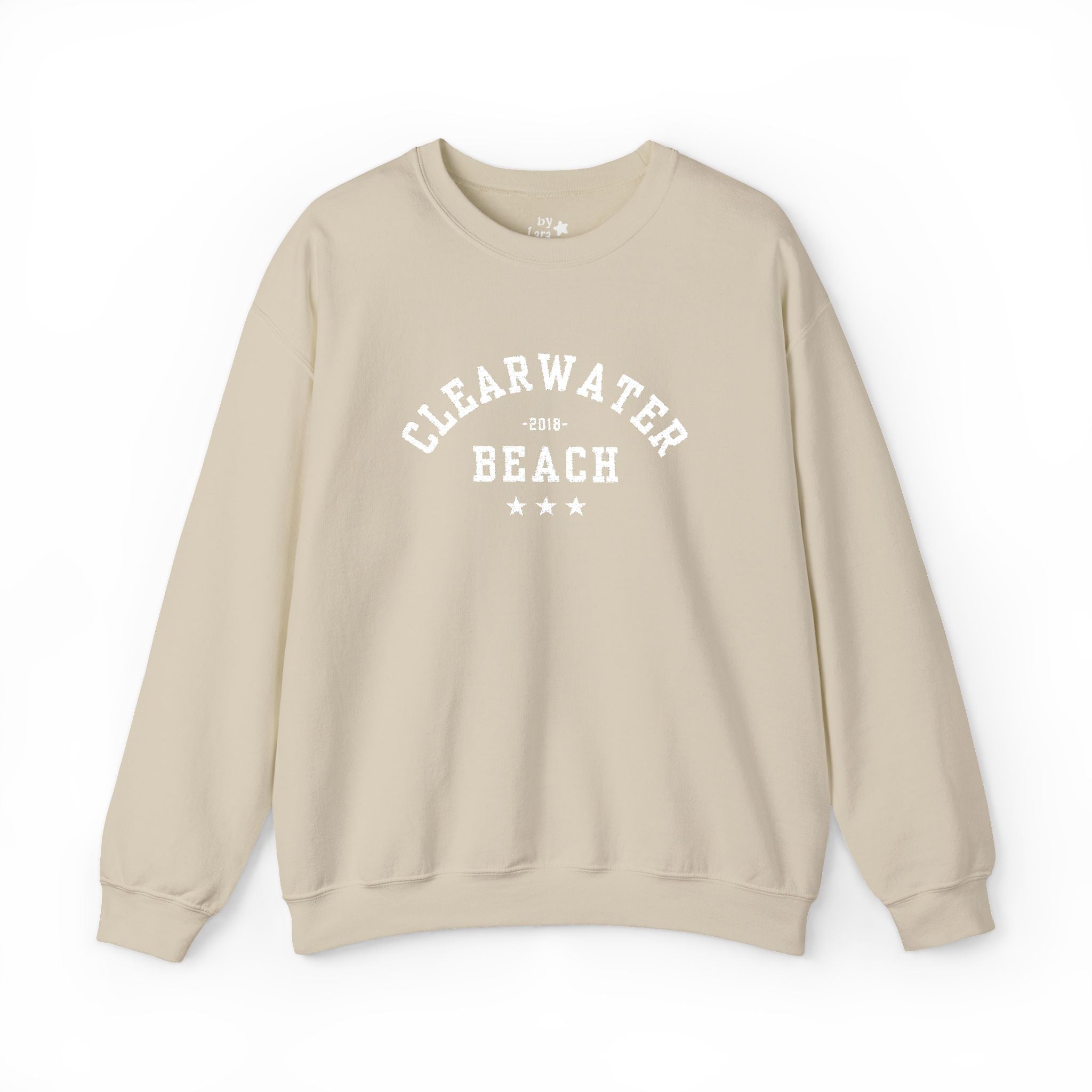 Clearwater Beach Embroidered Crewneck Sweatshirt