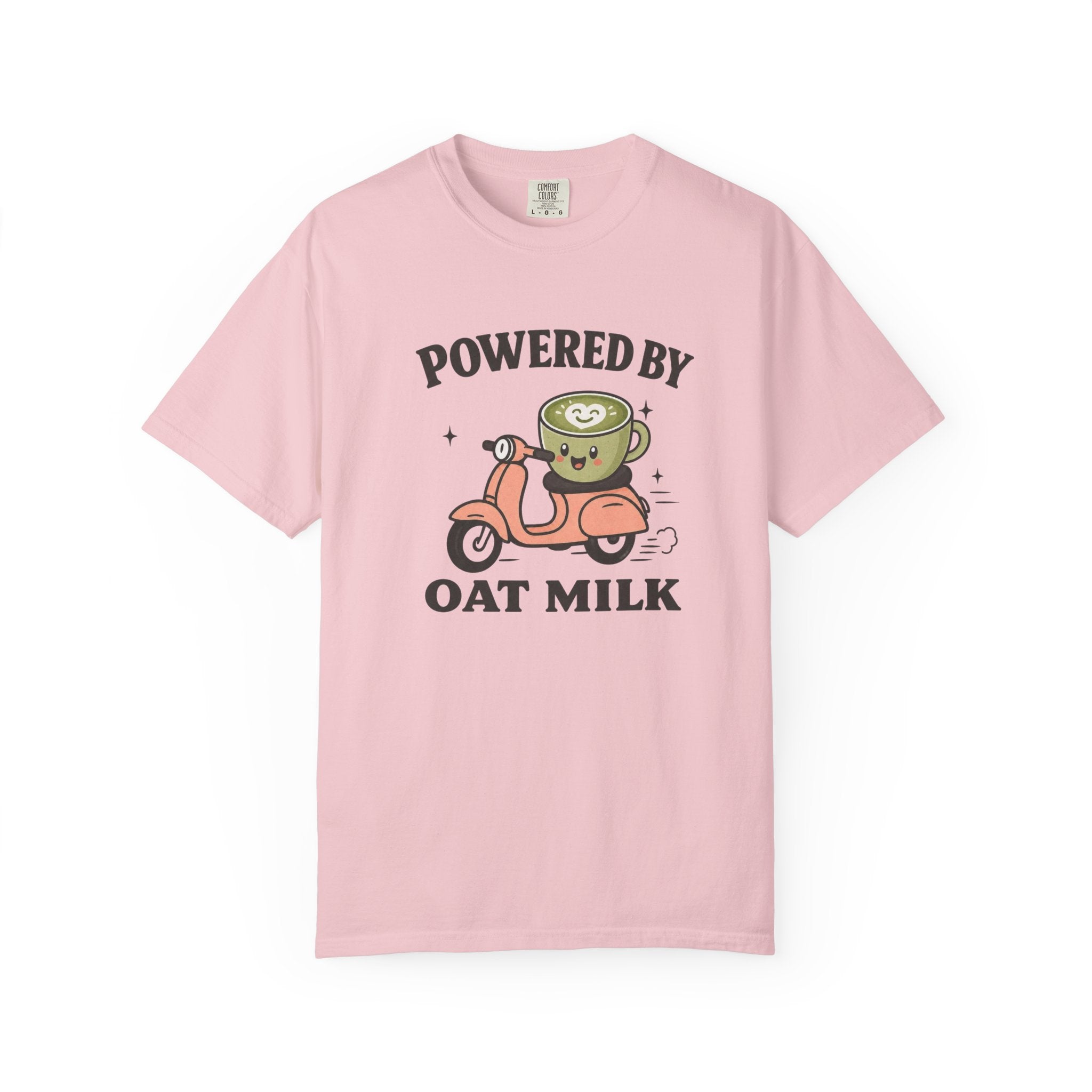Powered by Oat Milk Comfort Colors© Tee