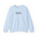 Beach Vintage Stamp Embroidered Crewneck Sweatshirt