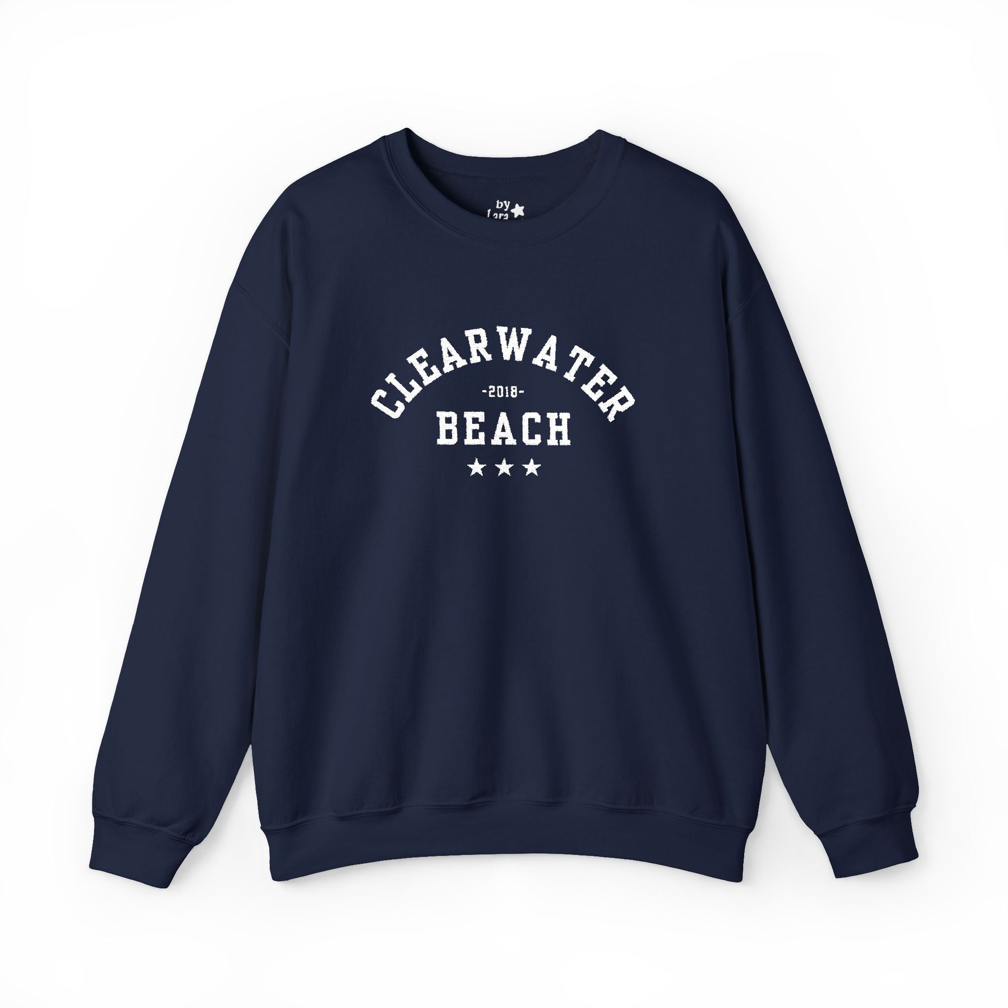 Clearwater Beach Embroidered Crewneck Sweatshirt
