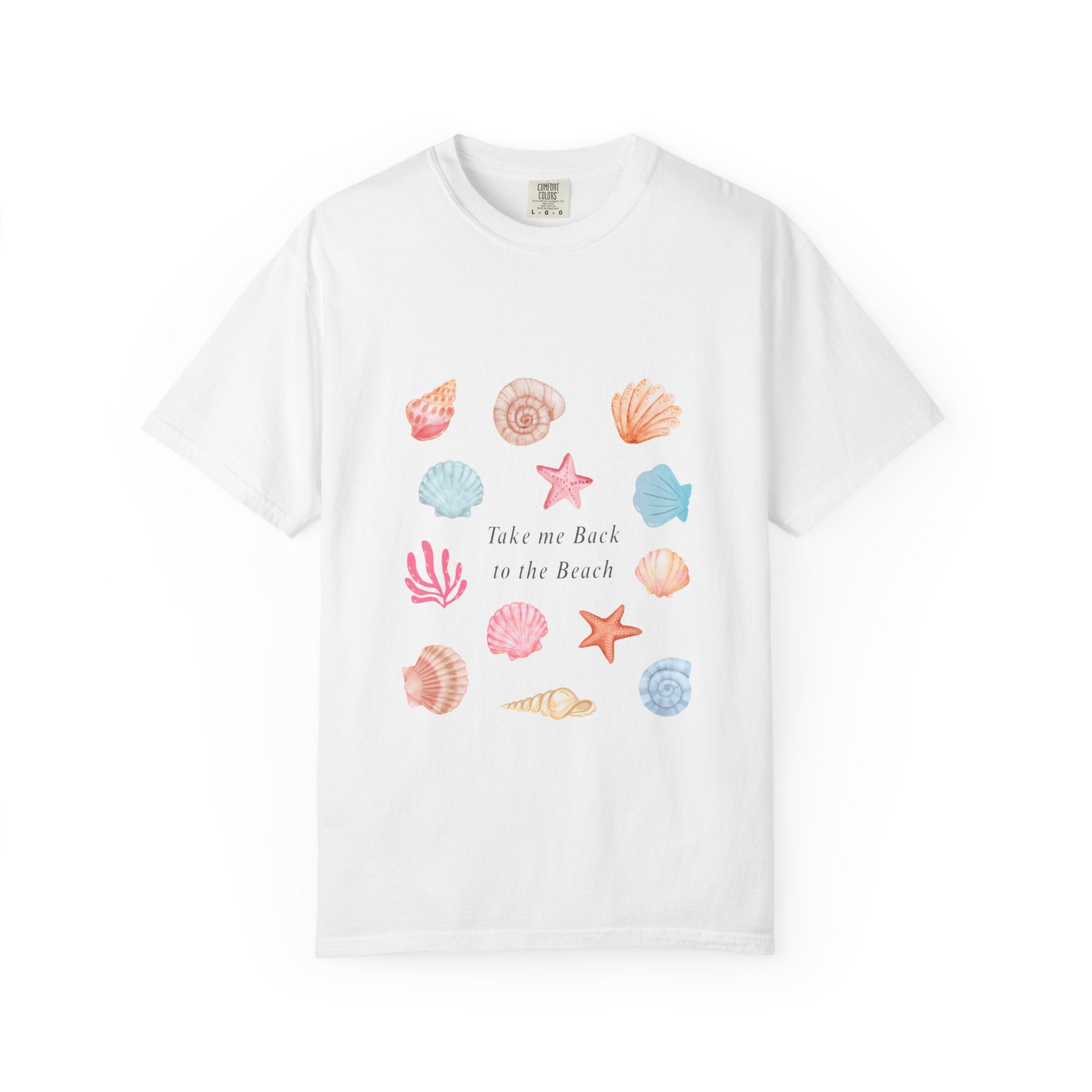 Take Me Back to the Beach Comfort Colors© Summer Tee