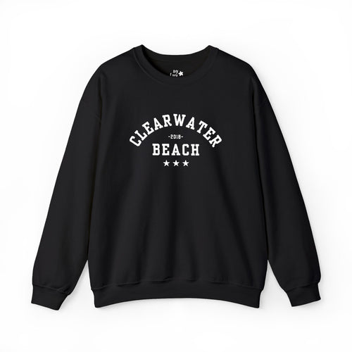 Clearwater Beach Embroidered Crewneck Sweatshirt