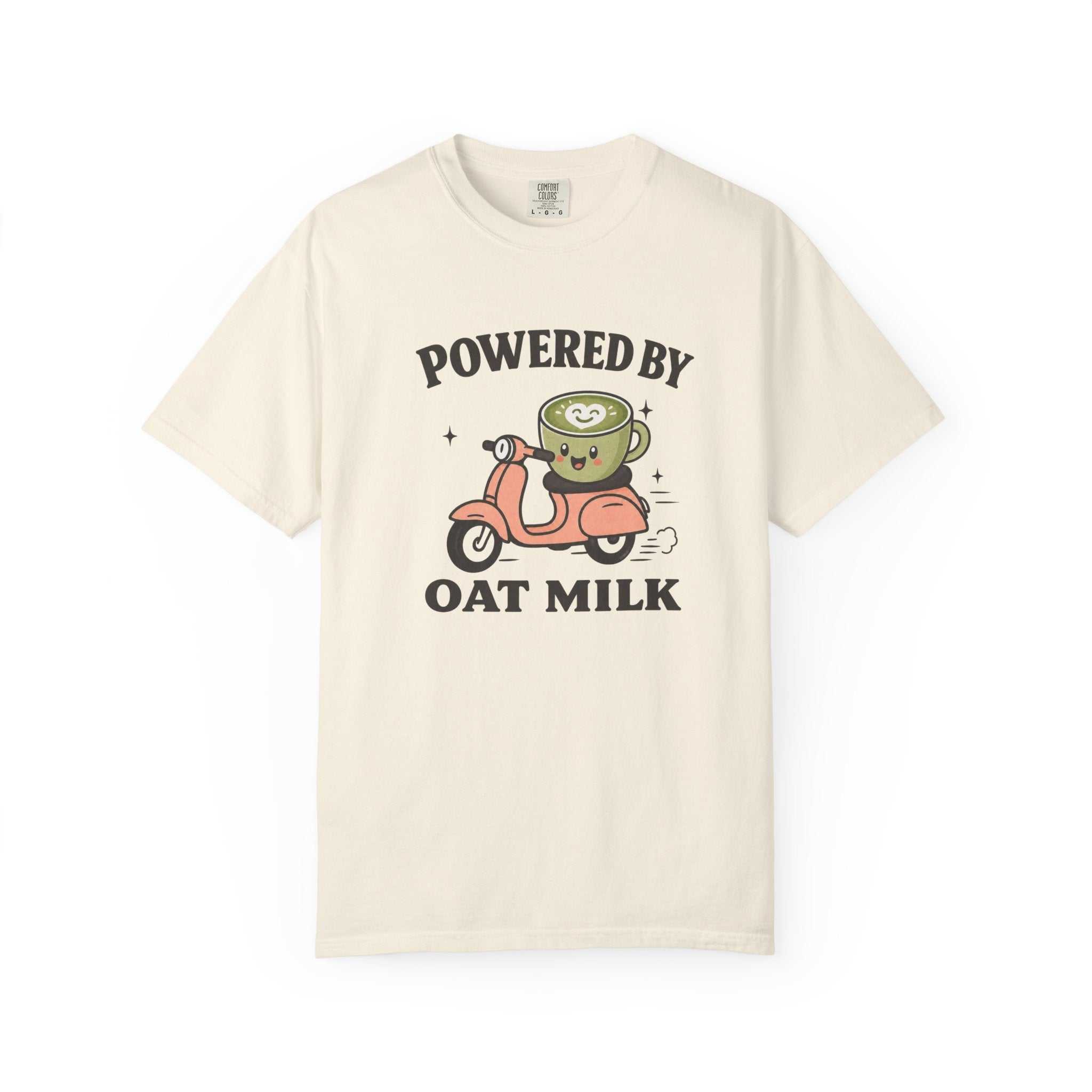 Powered by Oat Milk Comfort Colors© Tee
