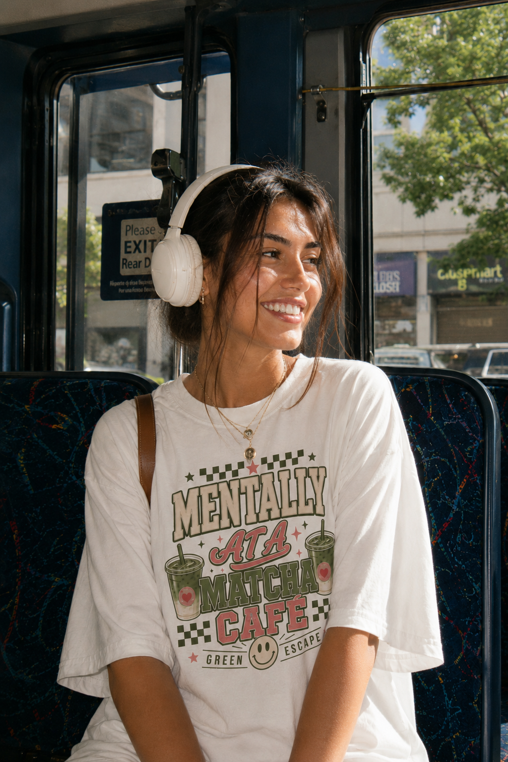 Mentally at a Matcha Cafe Comfort Colors© Summer Tee