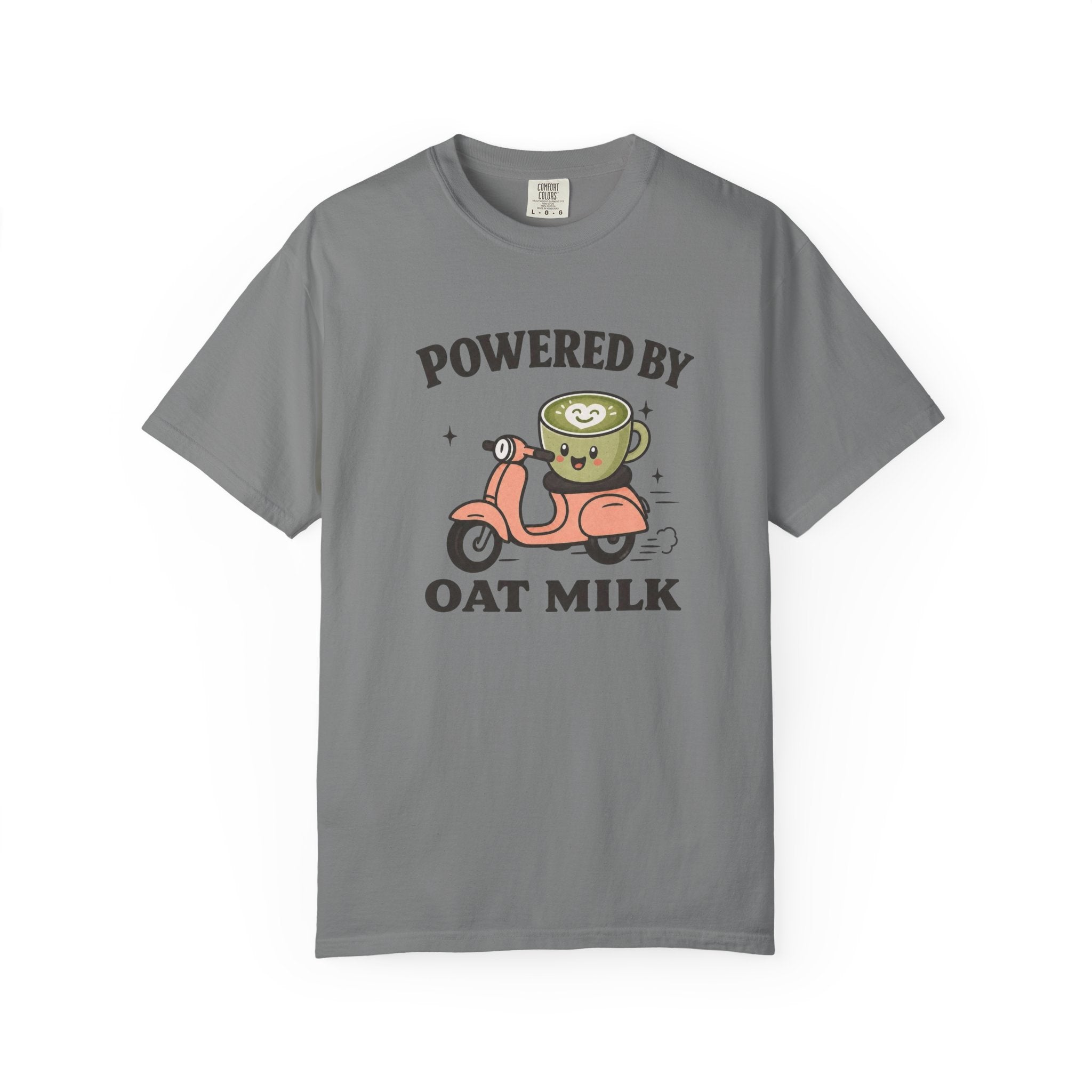 Powered by Oat Milk Comfort Colors© Tee