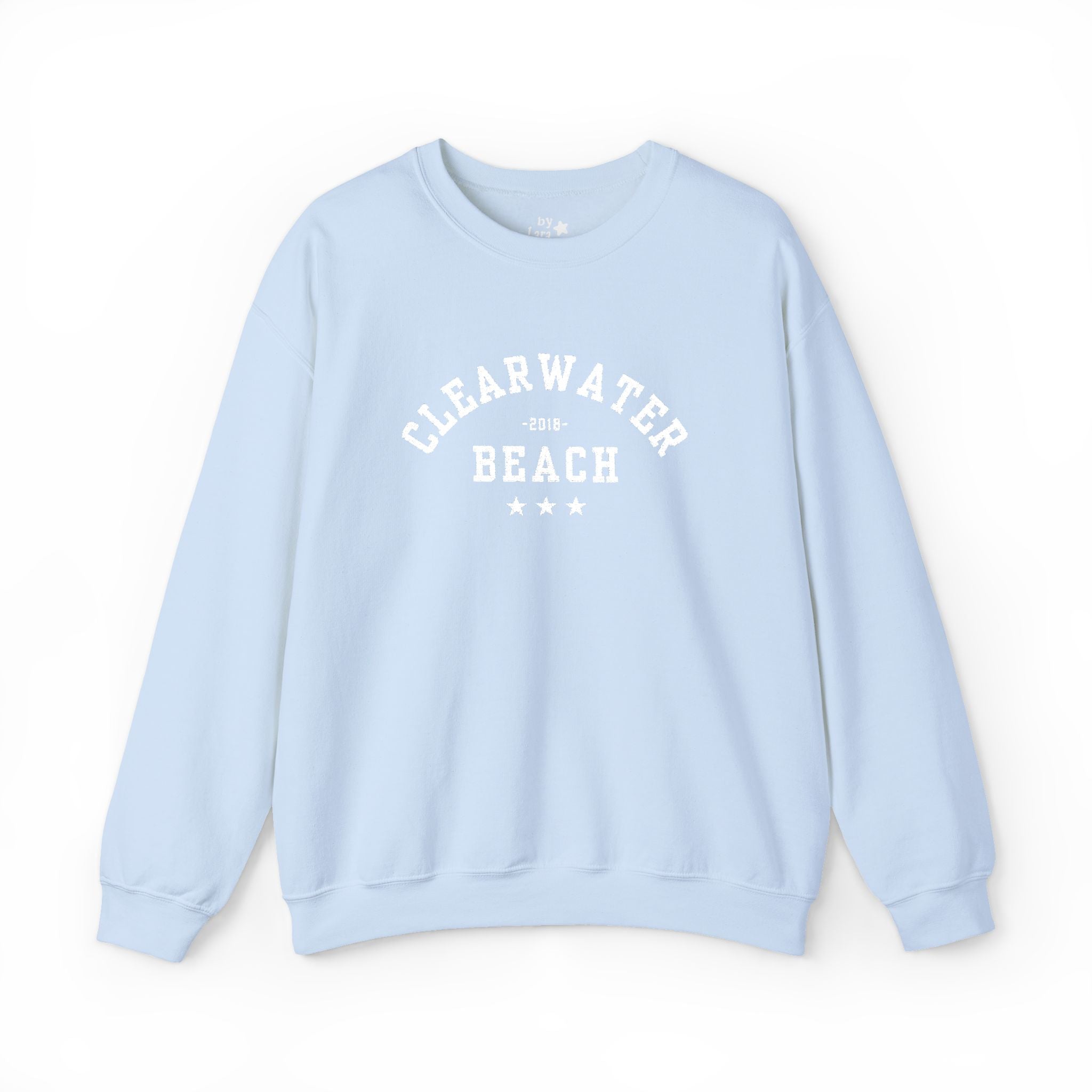 Clearwater Beach Embroidered Crewneck Sweatshirt
