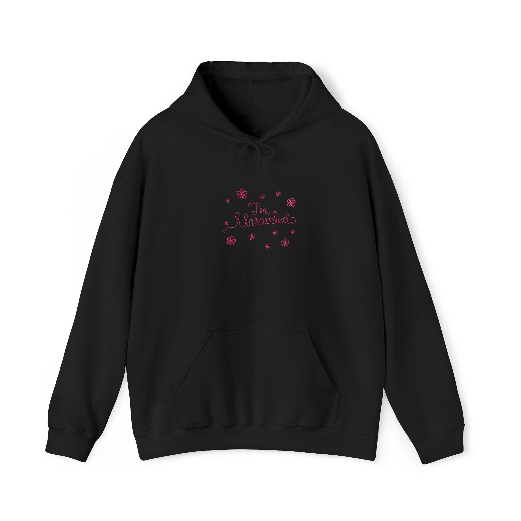 I'm Unraveled Embroidered Hoodie