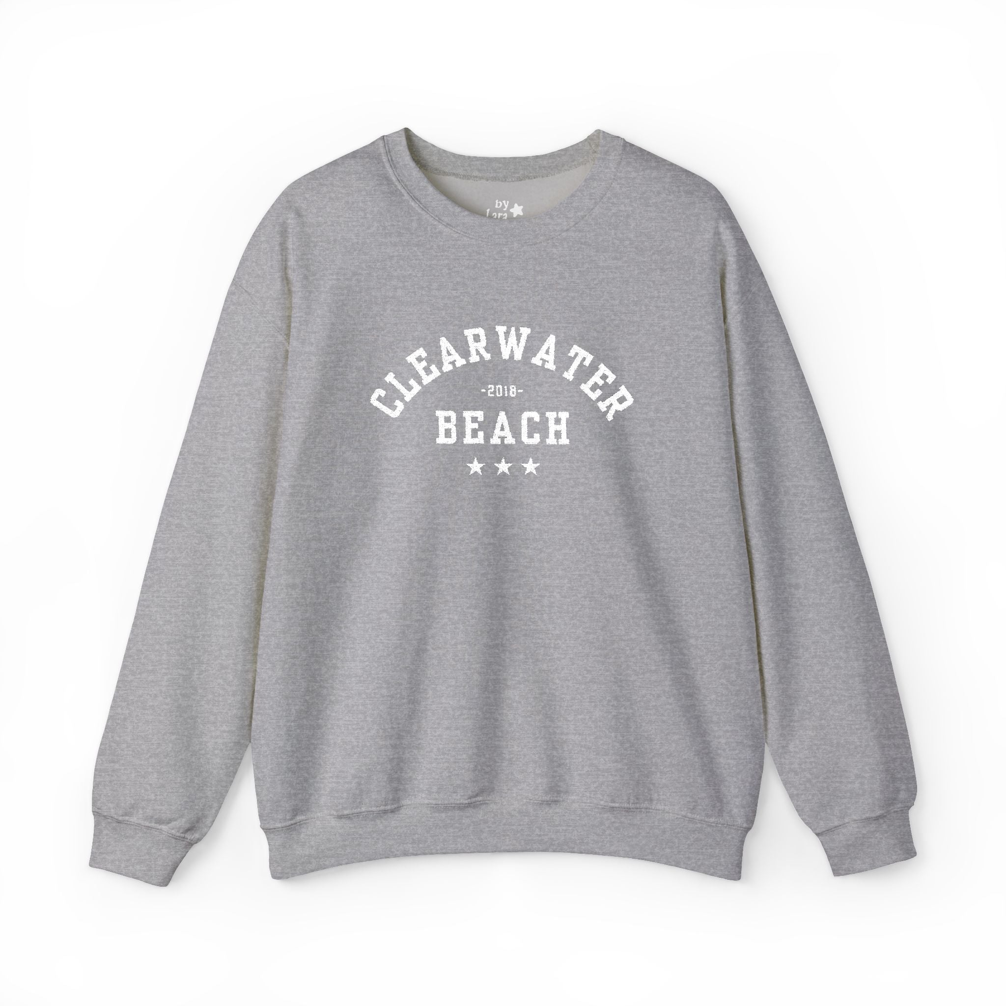 Clearwater Beach Embroidered Crewneck Sweatshirt