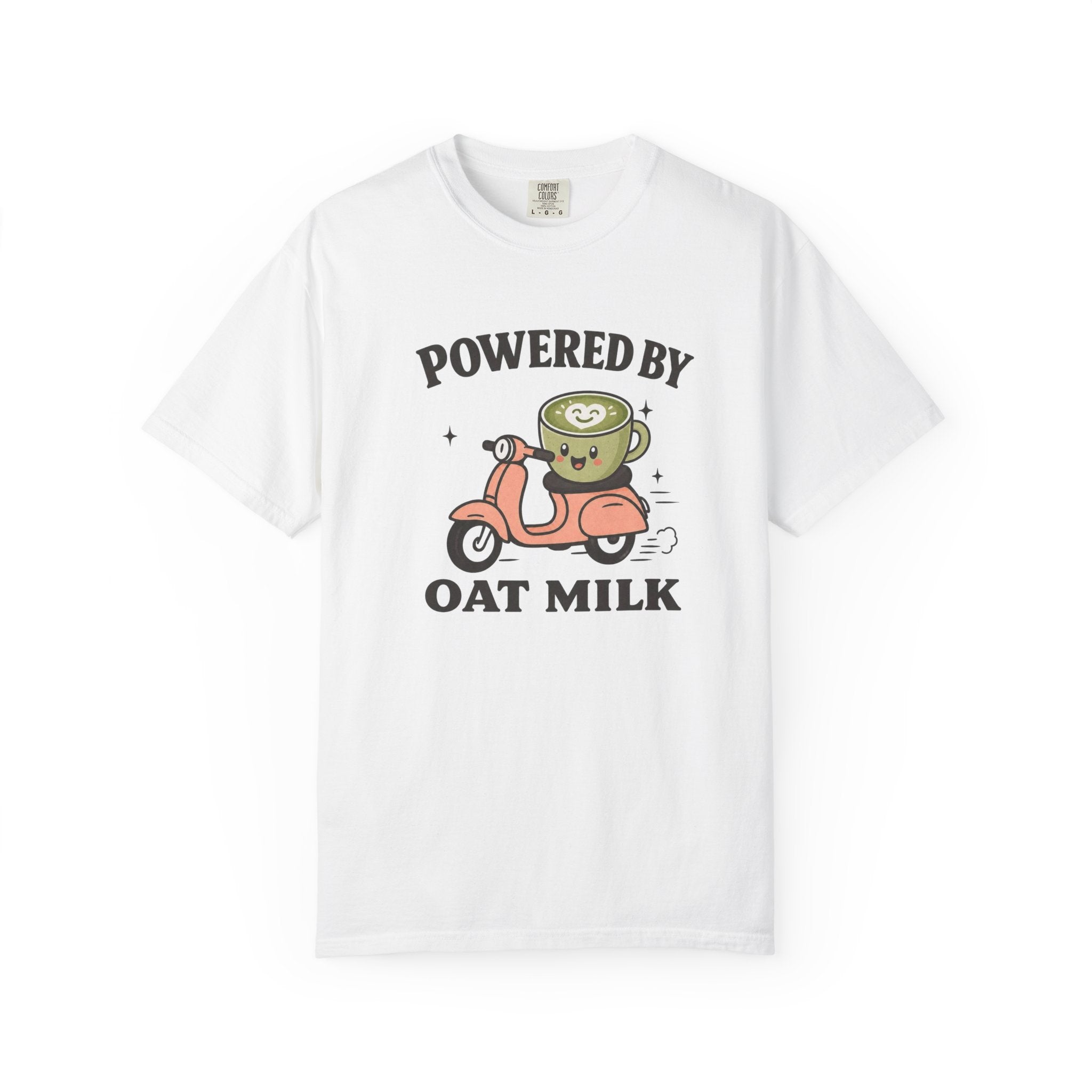 Powered by Oat Milk Comfort Colors© Tee