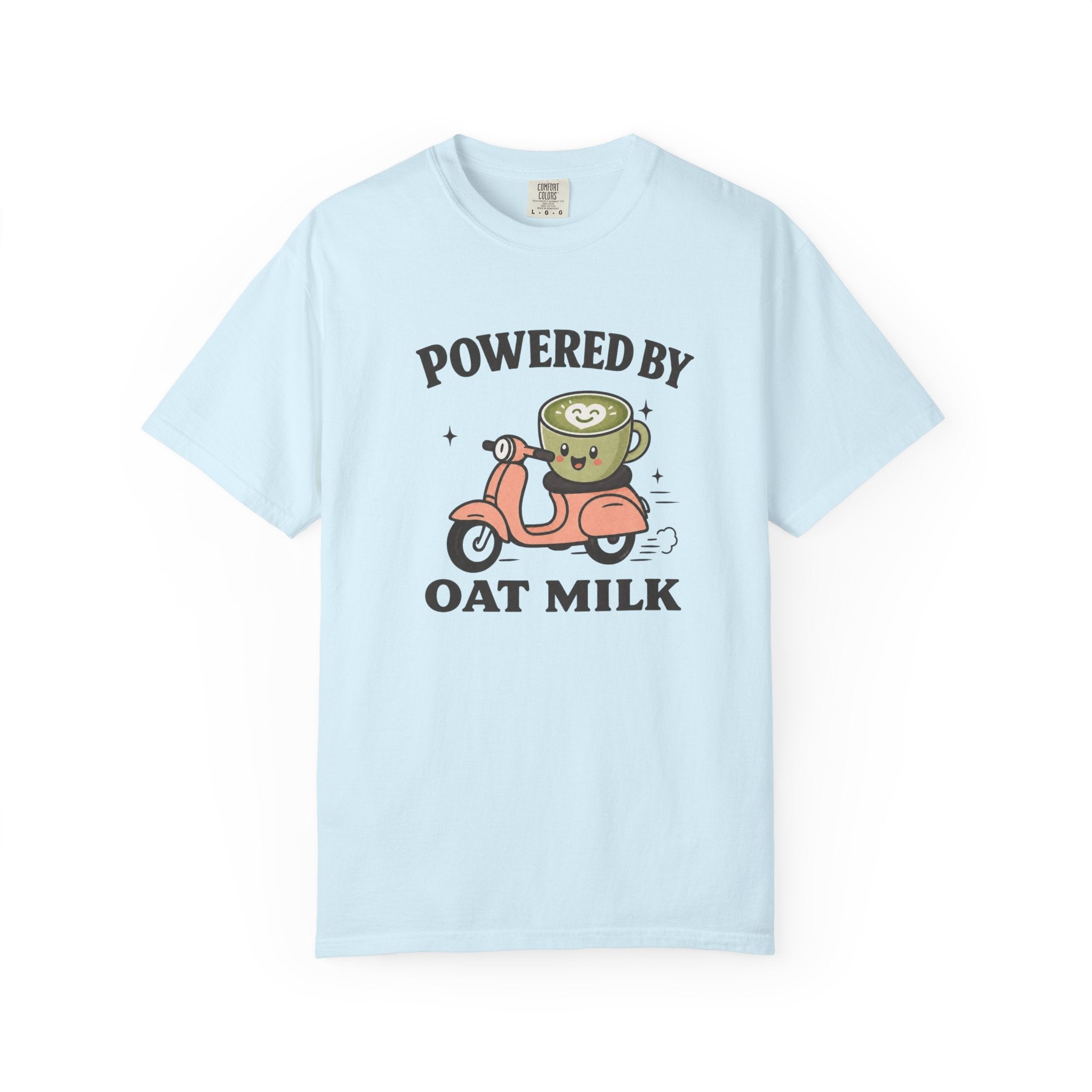Powered by Oat Milk Comfort Colors© Tee